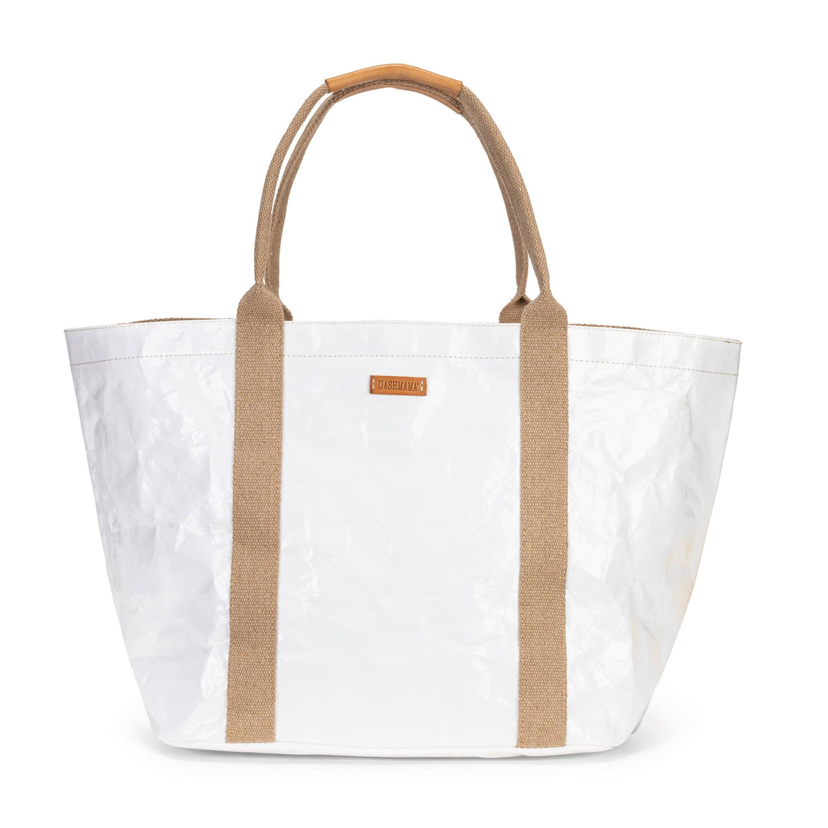 SAC CABAS GIULIA GLOSSY : Cachemire brillant / Grand