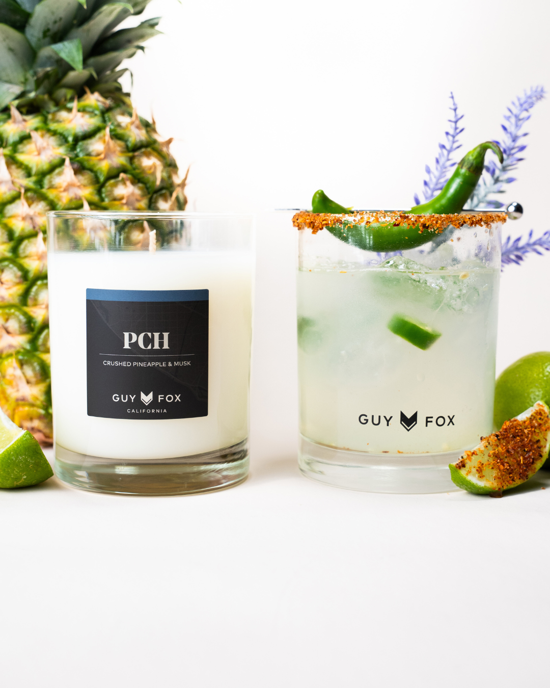 PCH - Reusable Men's Candle - Crushed Pineapple & Musk
