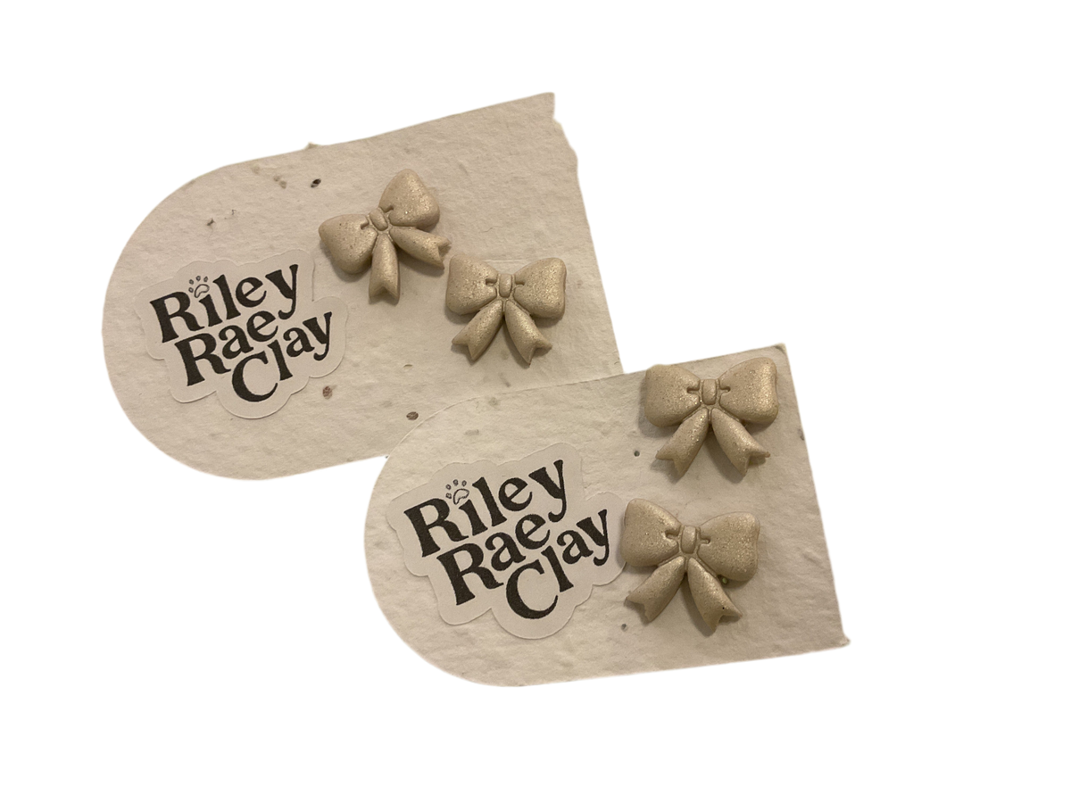 Bow Earrings 2D