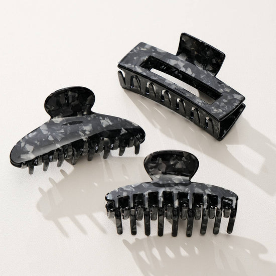 Onyx | Assorted Large Claw Clips: Assorted