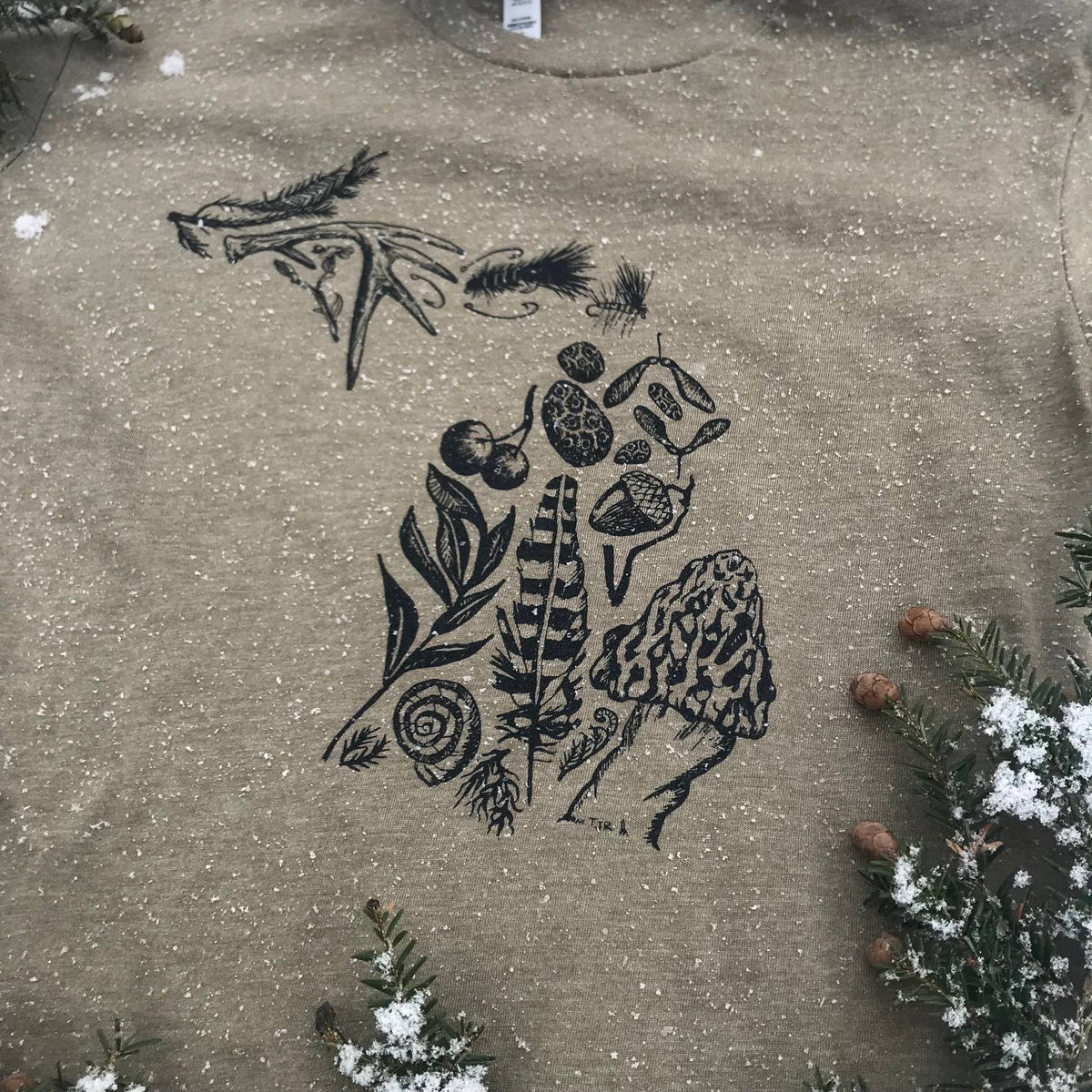 T-shirt Naturally Michigan