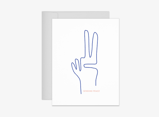 Sending Peace Card