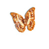 Hand-painted Morpho Butterfly Claw Hair Clip | Eco-Friendly: Brown