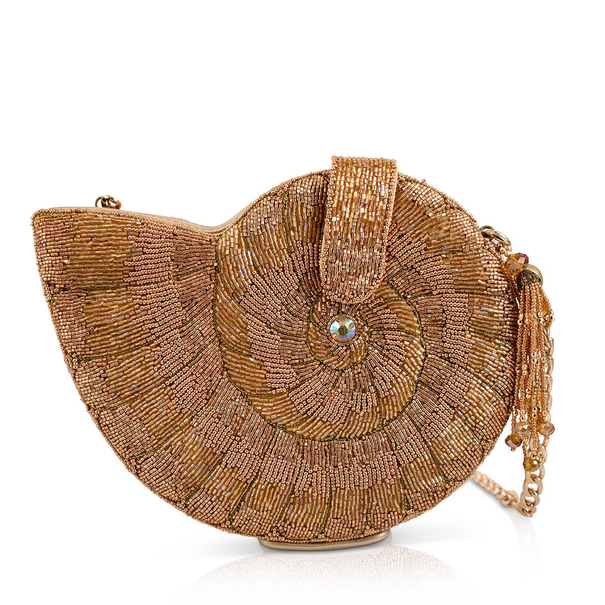 Sac bandoulière en forme de coquillage Gold Coast