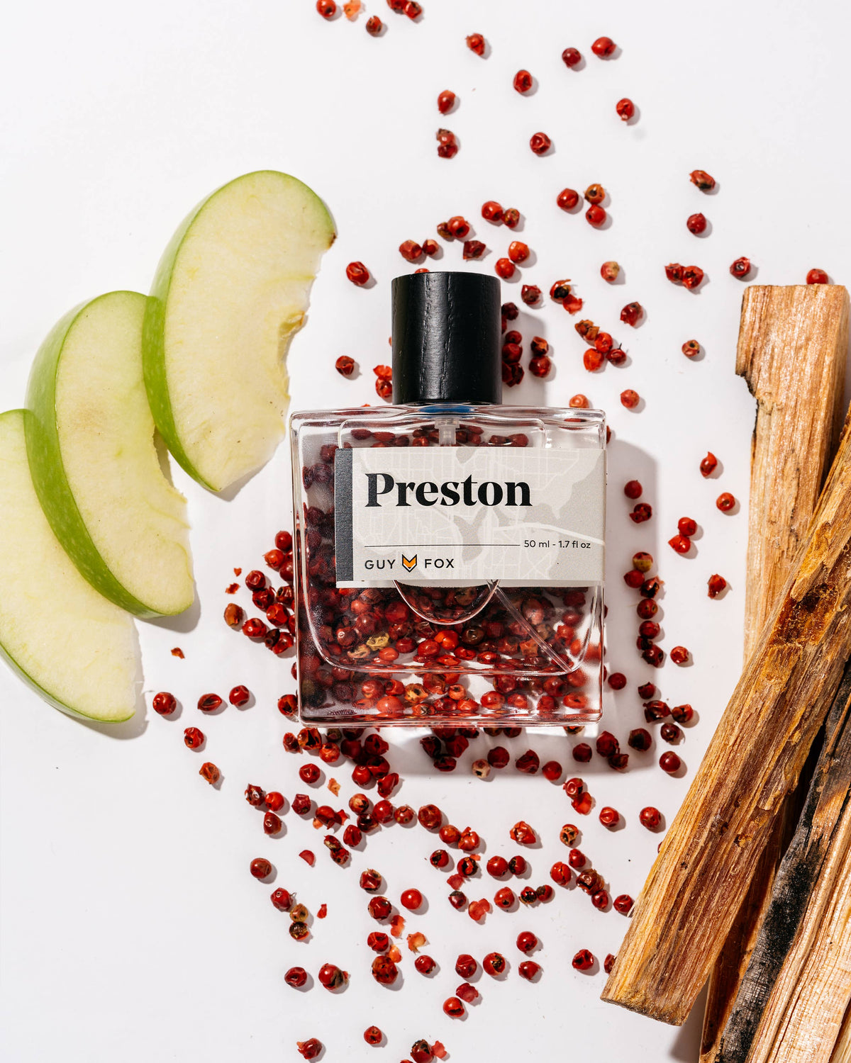 Preston - Men's Cologne - Crisp Apple, Pink Pepper, Tonka