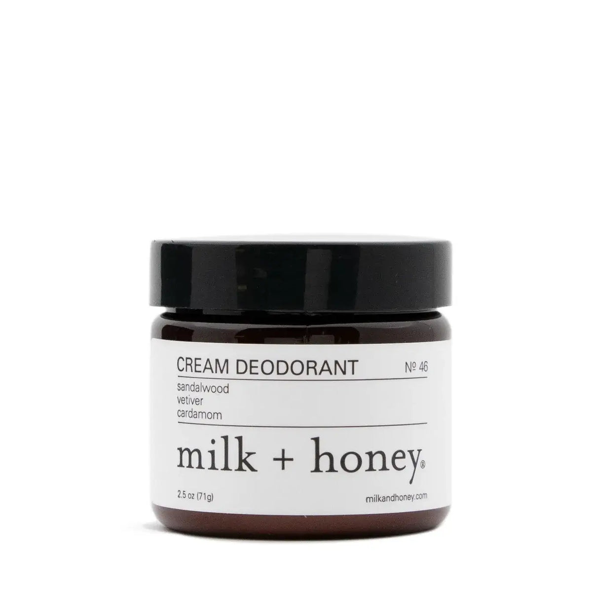 Cream Deodorant, Nº 46 Sandalwood, Vetiver, Cardamom