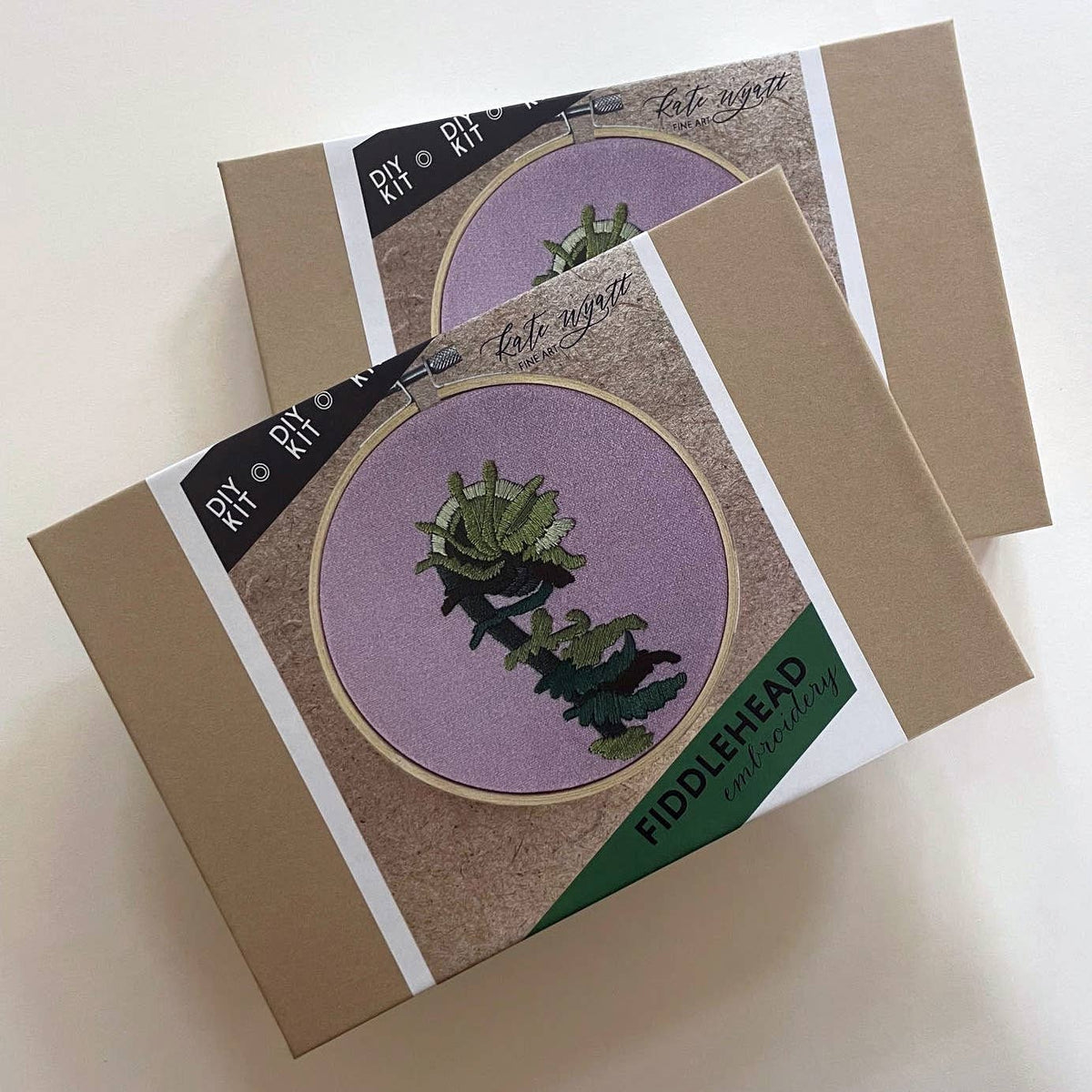 DIY Embroidery Kit - Fiddlehead (5")