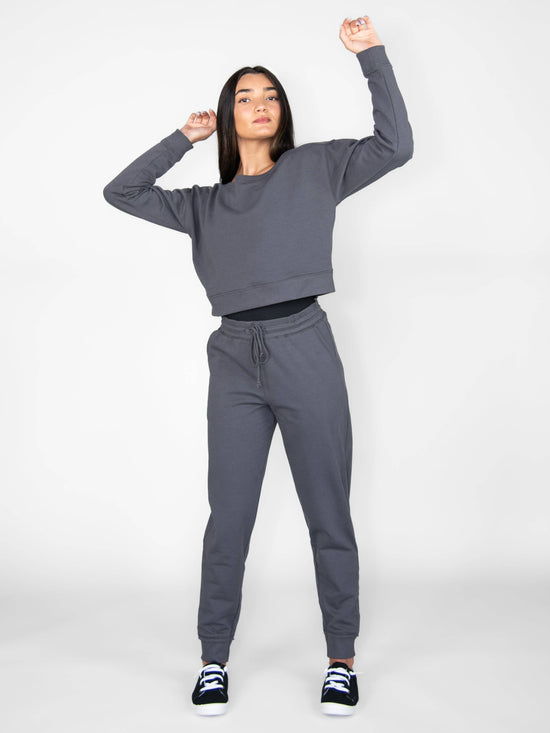 French Terry Tapered Joggers