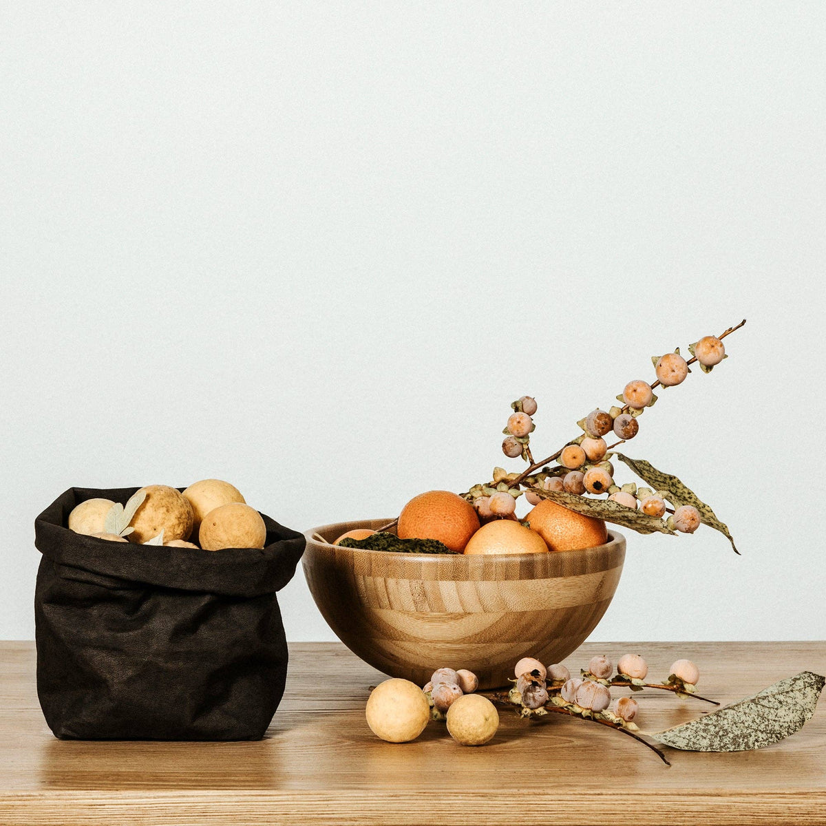 SAC EN PAPIER Petit : Noir