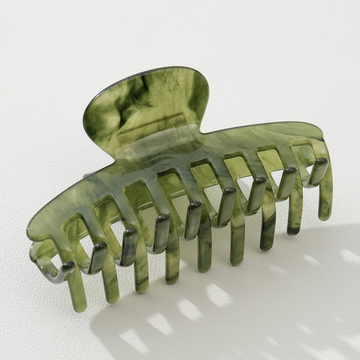 Vert jade grande taille - Pinces à cheveux assorties : Assortiment
