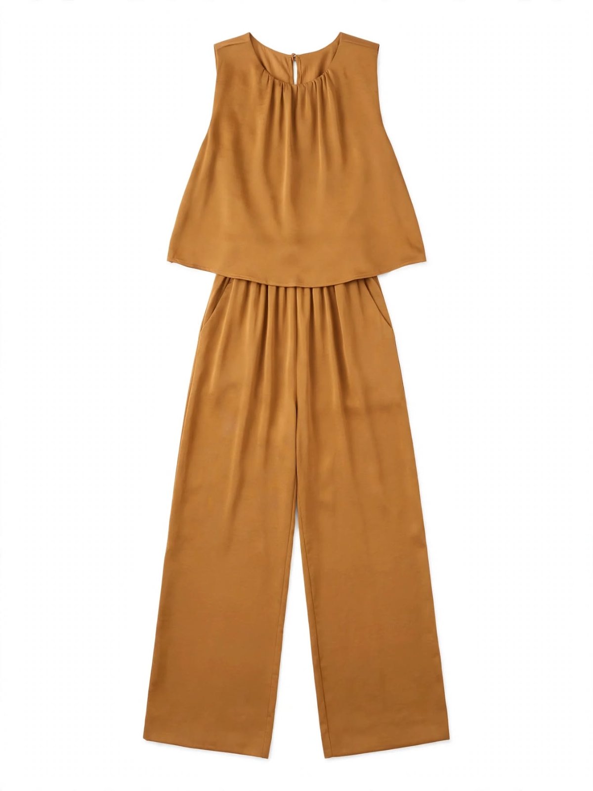 54977 Latte Jumpsuit