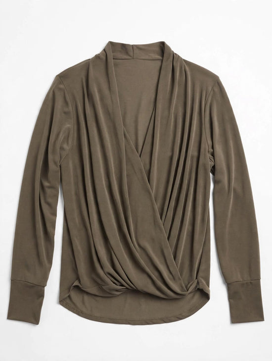 L/S Surplice Top