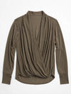 L/S Surplice Top