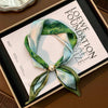 ALL-MATCH MAGIC PEARL MAGNETIC BUCKLE SILK SCARF_CWASC02923: TYPE9 / (OS) 1