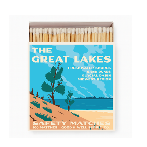Great Lakes Safety Matches / Vintage National Park Series