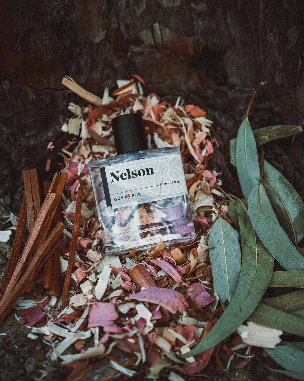 Nelson - Eau de Cologne pour homme - Eucalyptus, bois de santal, cèdre