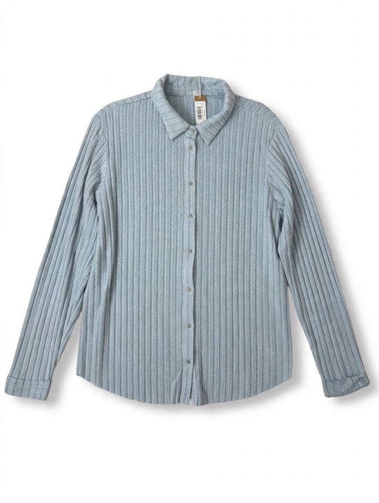 Lush Melange Rib Cleo Top