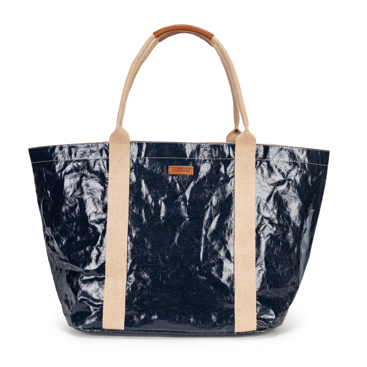 SAC CABAS GIULIA GLOSSY : Cachemire brillant / Grand