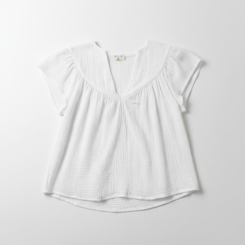 Cotton Gauze Miller Top