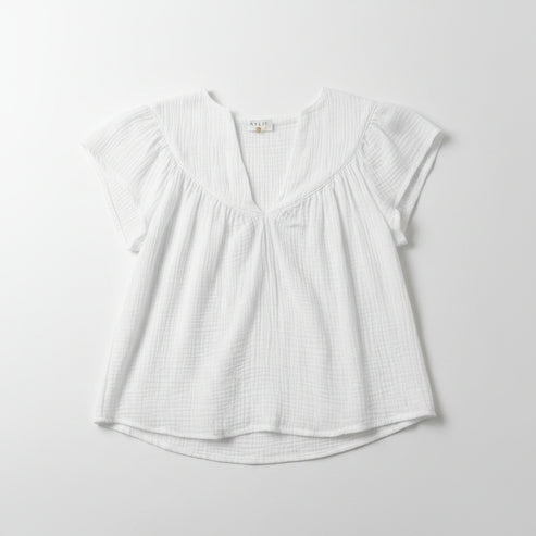 Cotton Gauze Miller Top