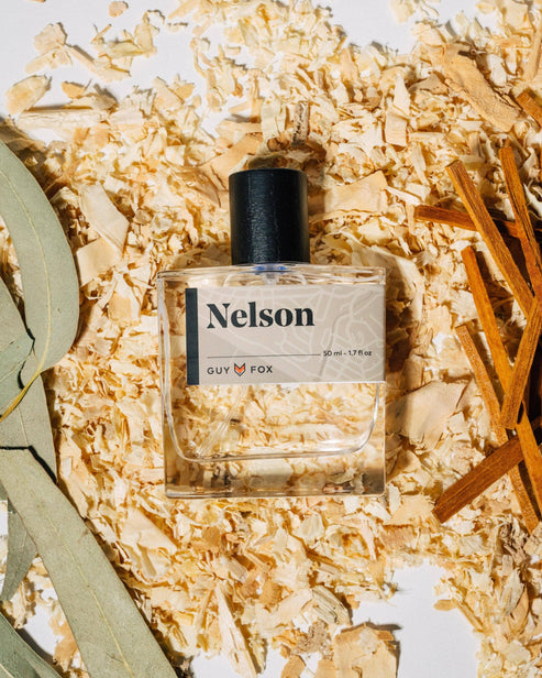 Nelson - Eau de Cologne pour homme - Eucalyptus, bois de santal, cèdre