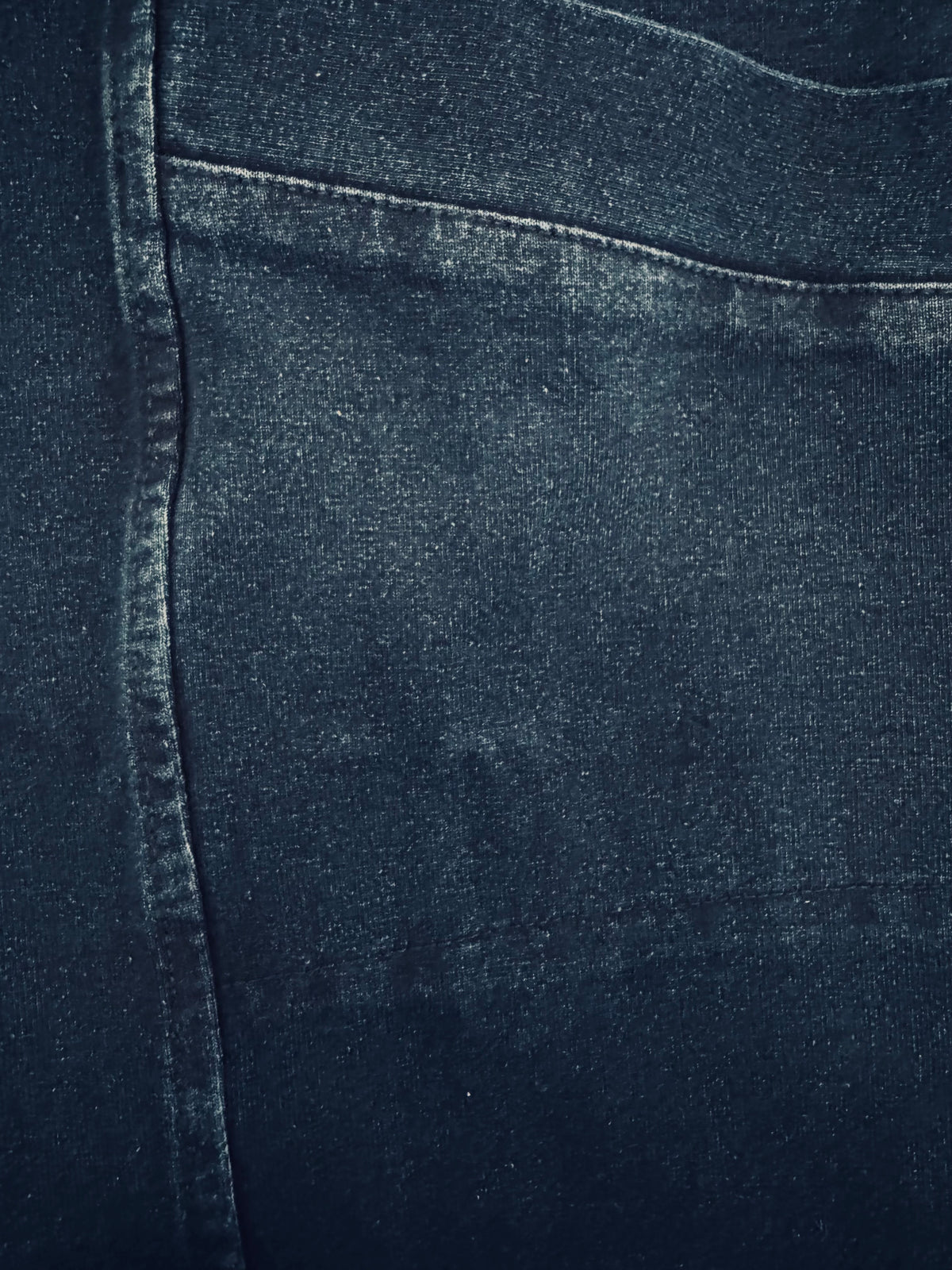 Stonewash Angle Pocket Flood Pant