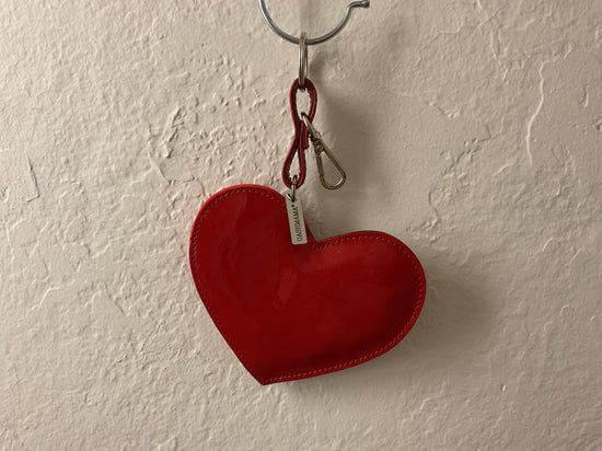 Heart Key Ring Purse