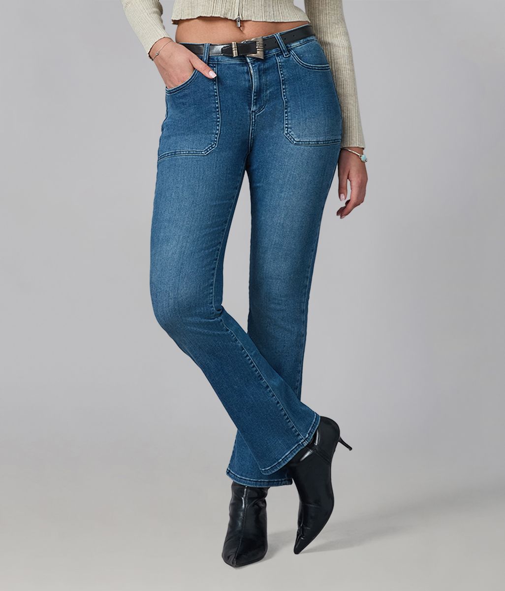 Billie Bootcut Jean "Dim Sky 2"