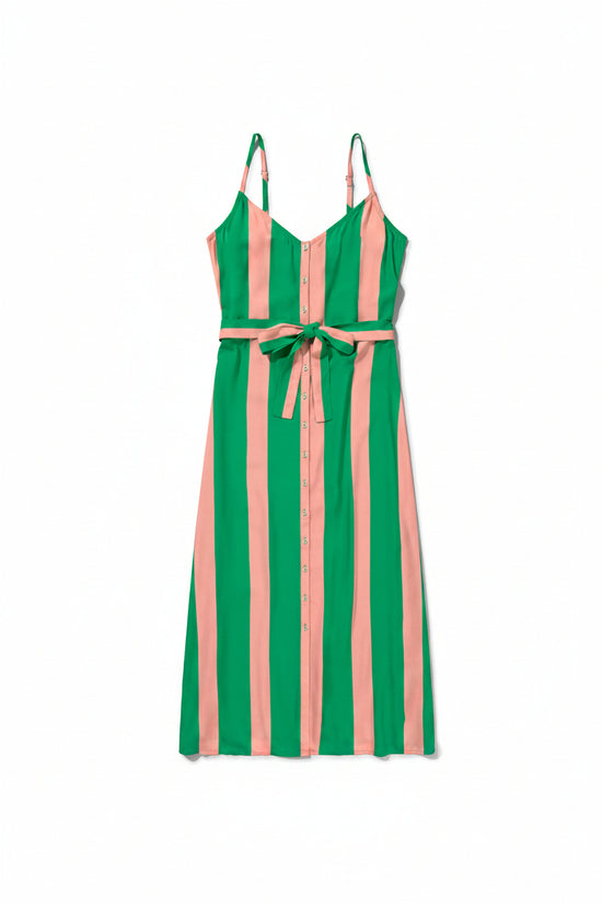 Color Block Strap Dress