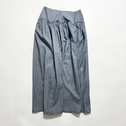 Jupe en chambray