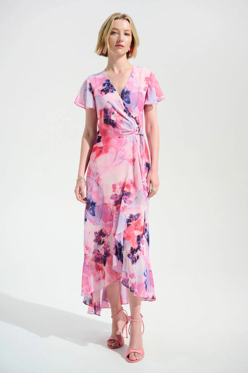 Pink Floral Dress