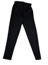 Black pants on a white surface