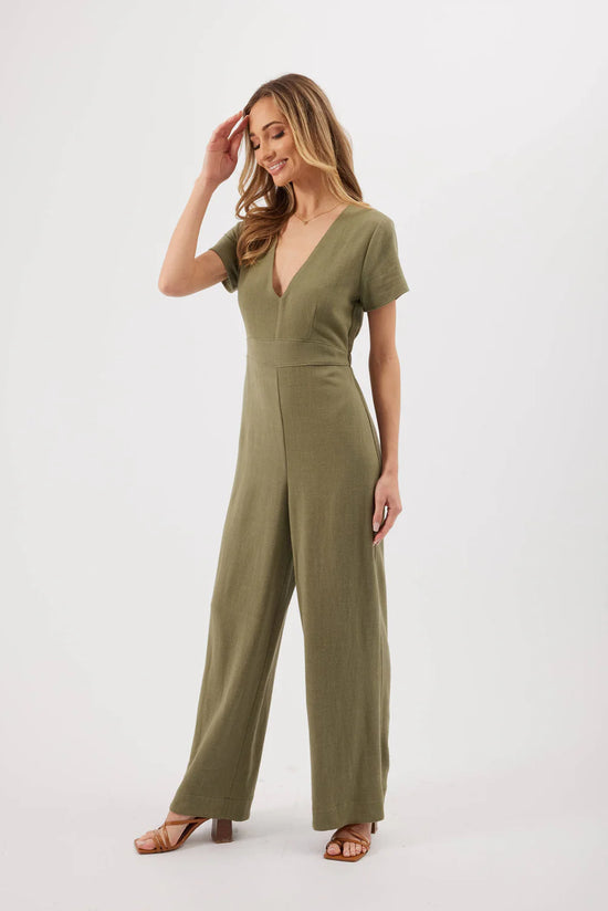 Linen Farrah Jumpsuit