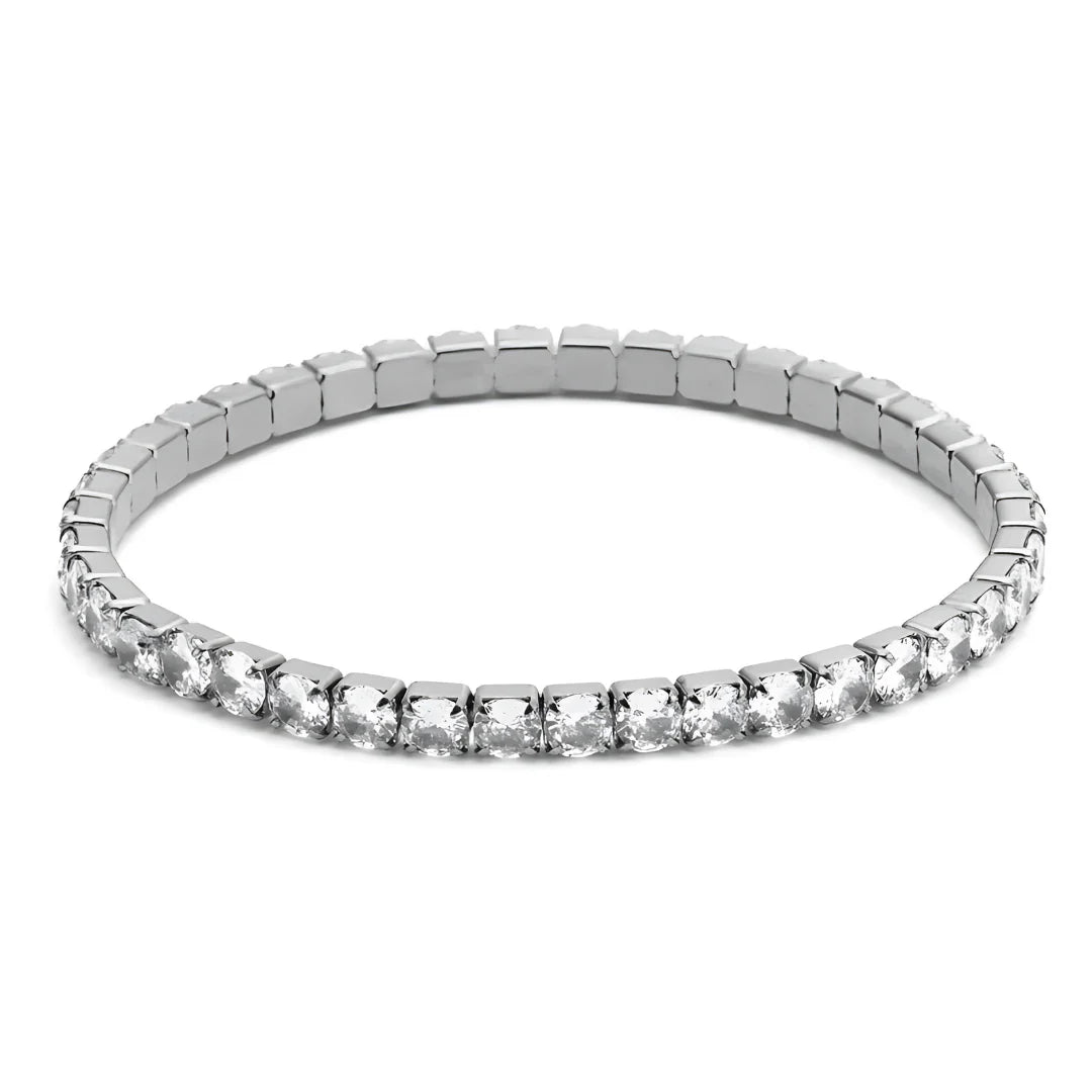 Bracelet extensible Eileen avec oxydes de zirconium