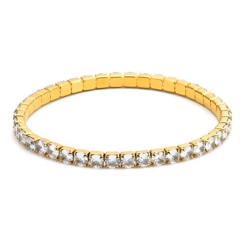 Bracelet extensible Eileen avec oxydes de zirconium