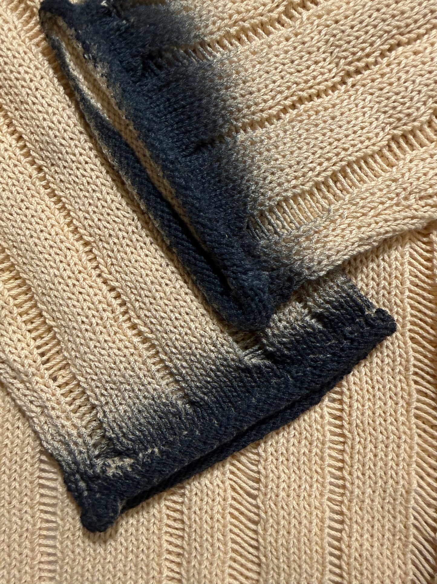 Buttermilk Burnout Sweater
