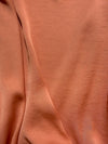 Washed Satin Boatneck Caftan Blouse