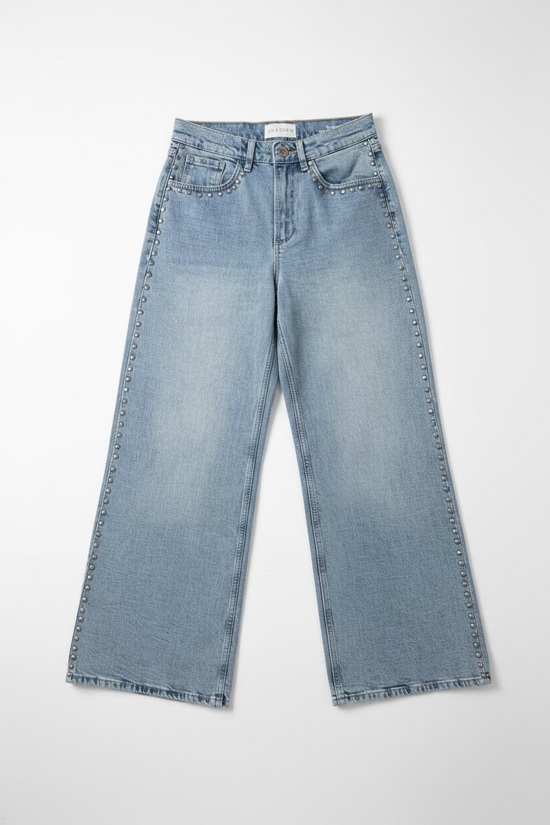 Milan Studded Whimsy Blue