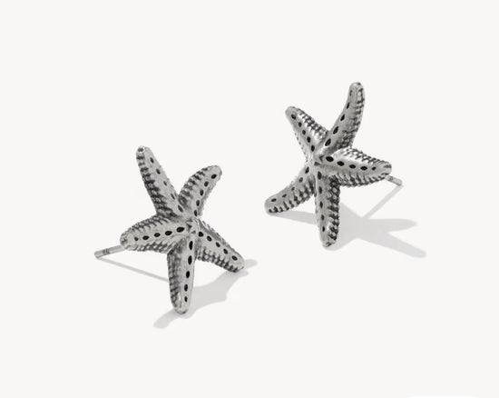 Vintage Parker Starfish Earrings