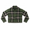 Plaid About You Zip Jacket