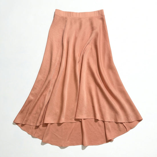 Pink skirt on a white background