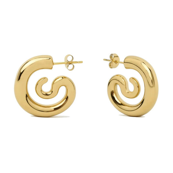 Nadine Hoop Earrings