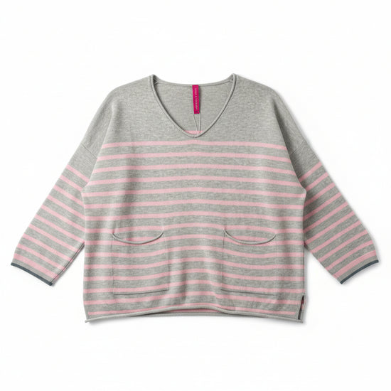 Pink Pocket Sweater
