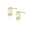 Sheila Baguette Stud Earrings