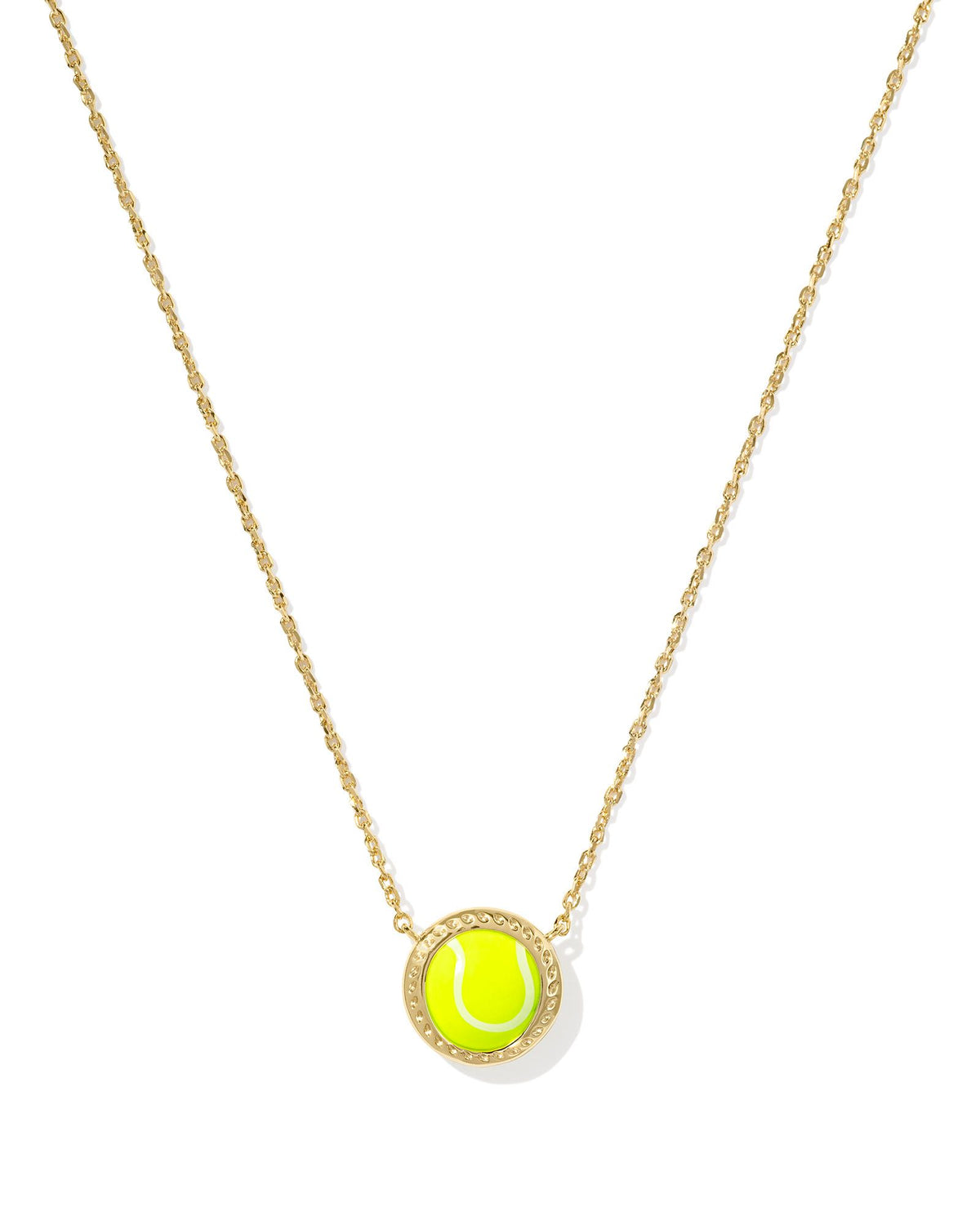 Collar con dije de tenis