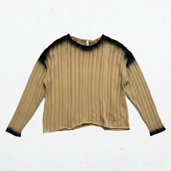 Buttermilk Burnout Sweater