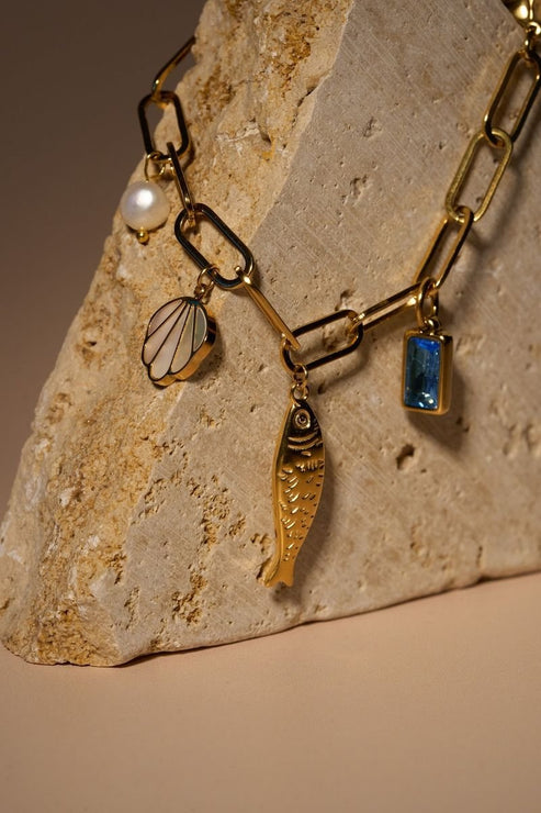 Lagoon Charm Bracelet