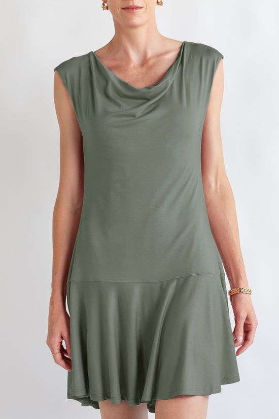 Knit Crepe Willow Dress