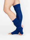 Short Stirrup Leg Warmers: MIDNIGHT BLU / 1SIZ