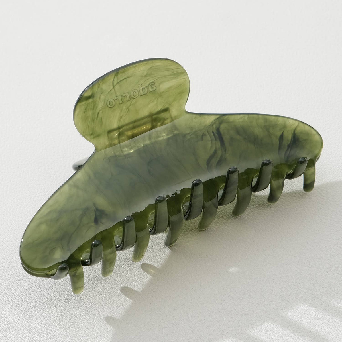 Vert jade grande taille - Pinces à cheveux assorties : Assortiment